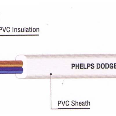 สายไฟเฟลดอจน์ราคาถูก Phelps Dodge VAF 300/500 V 70C TIS 11-2553