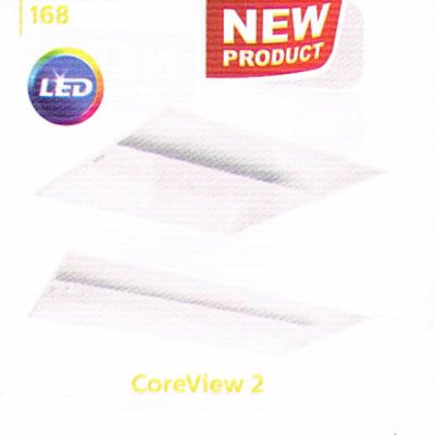 โคมไฟเพดาน Philips CoreView 2 LED Luminaire โคมไฟฟลูออเรสเซนต์ใช้ในบ้าน (Indoor Luminaire) หลอดไฟออฟฟิต Office Recessed